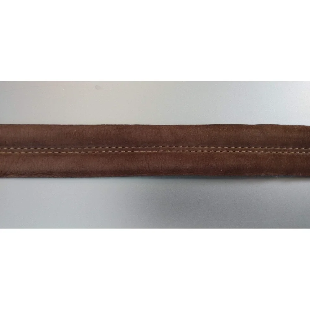 USA Leather CROOKHORN Brown Suede Belt 40 31105 Dress Buck Quiet Luxury Academia